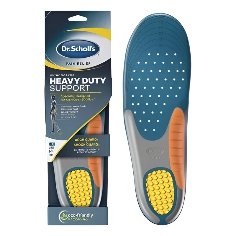 Plantillas Dr. Scholl's Soprte Pesado Alivio Dolor Lumbar 8-14
