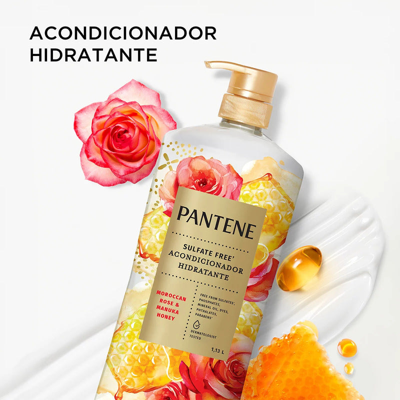 Pantene Acondicionador Libre De Sulfato Hidratante 1.13l