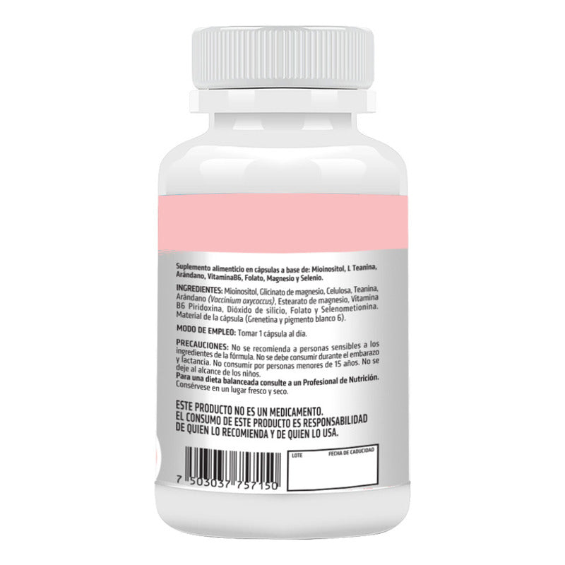 Inositol Healthaddiction 60 Cápsulas 800 Mg Sin Sabor