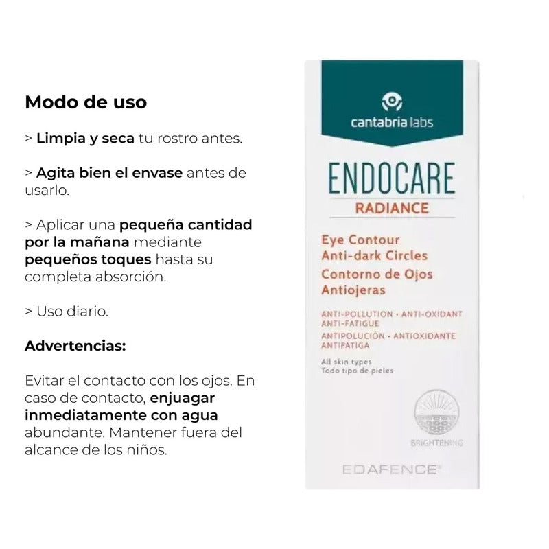 Endocare Radiance Contorno De Ojos 15ml