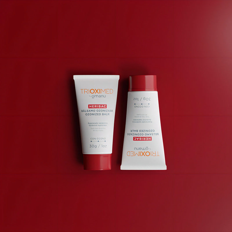 Trioximed Heribac Bálsamo Ozonizado 30 G, Cicatrizante Corporal De Rápida Acción
