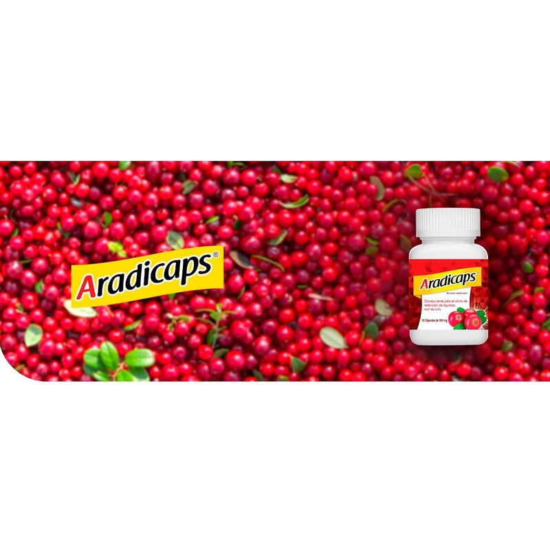 Aradicaps Suplemento Arándano 30 Cápsulas Sin Sabor