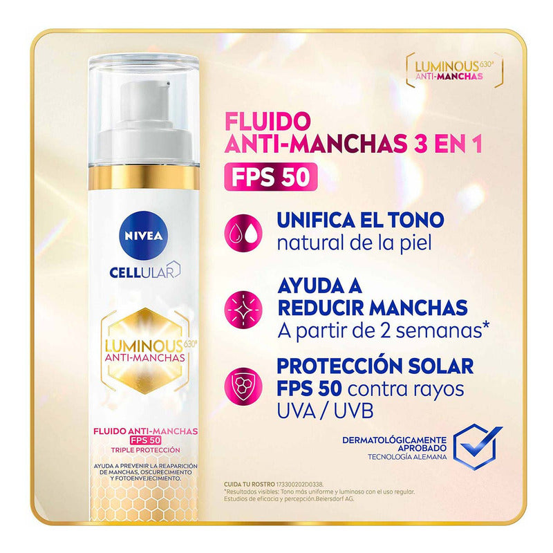 Fluido Luminous630 Anti-manchas Triple Protección 40ml Nivea