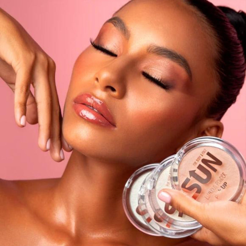 Pink Up Cosmetics Luminous Powder Sun Iluminador Brillance