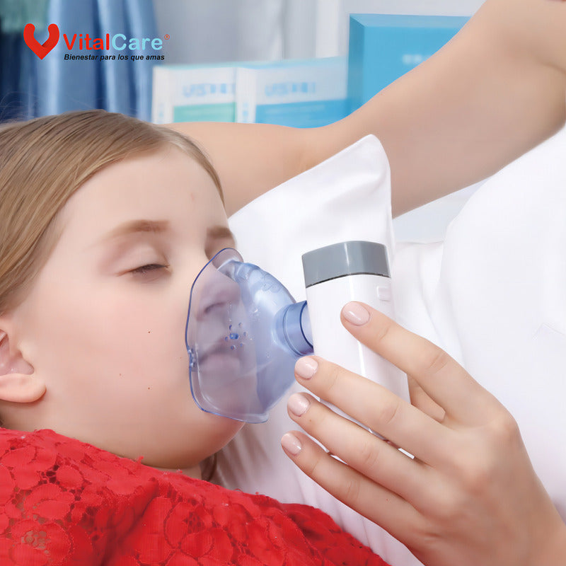 Nebulizador Portátil De Malla Vibratoria Inalámbrico