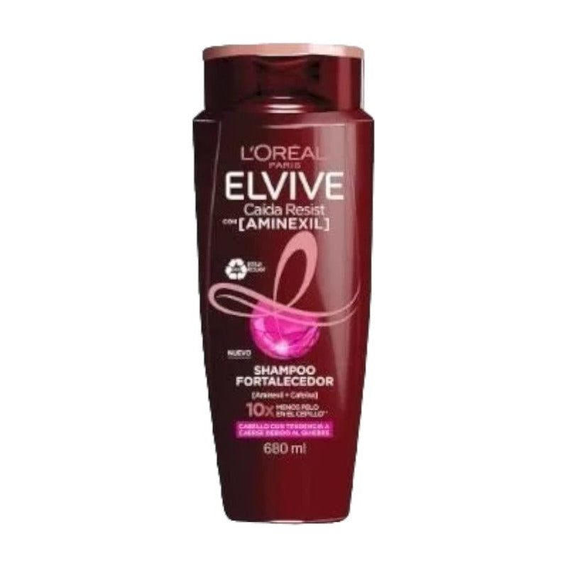 Shampoo Fortalecedor Elvive Caída Resist Aminexil 680ml