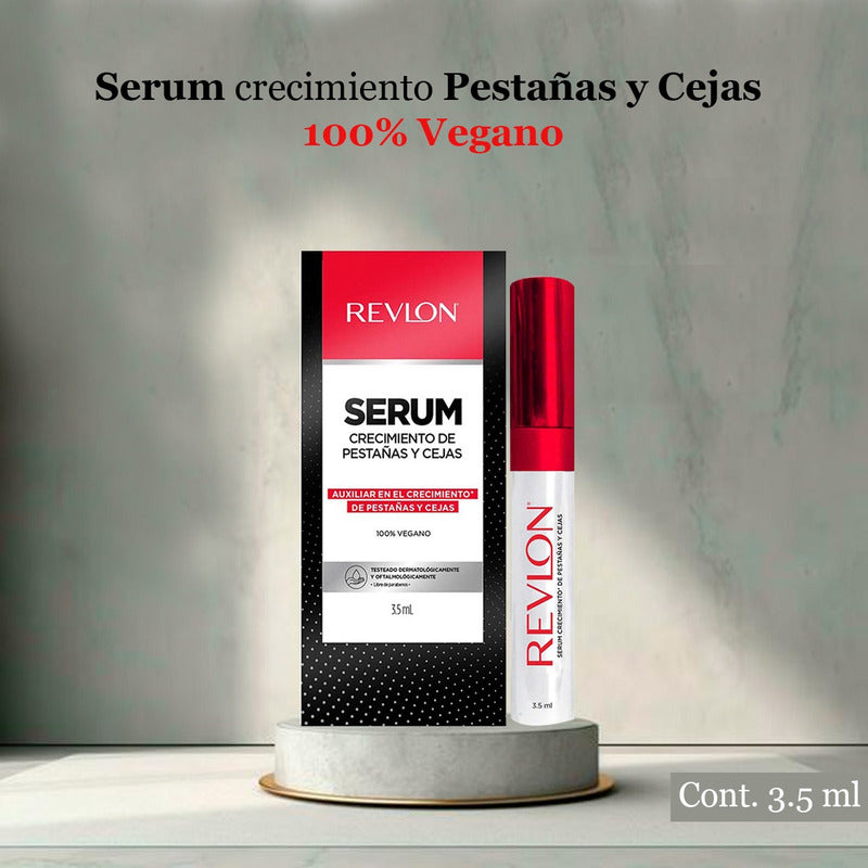 Revlon Serum Crecimiento Pestañas Y Cejas 3.5 Ml