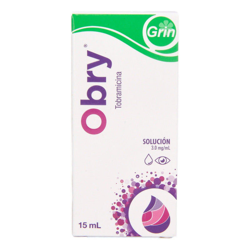 Obry Solución 3 Mg/ml, 1 Frasco Gotero 15 Ml