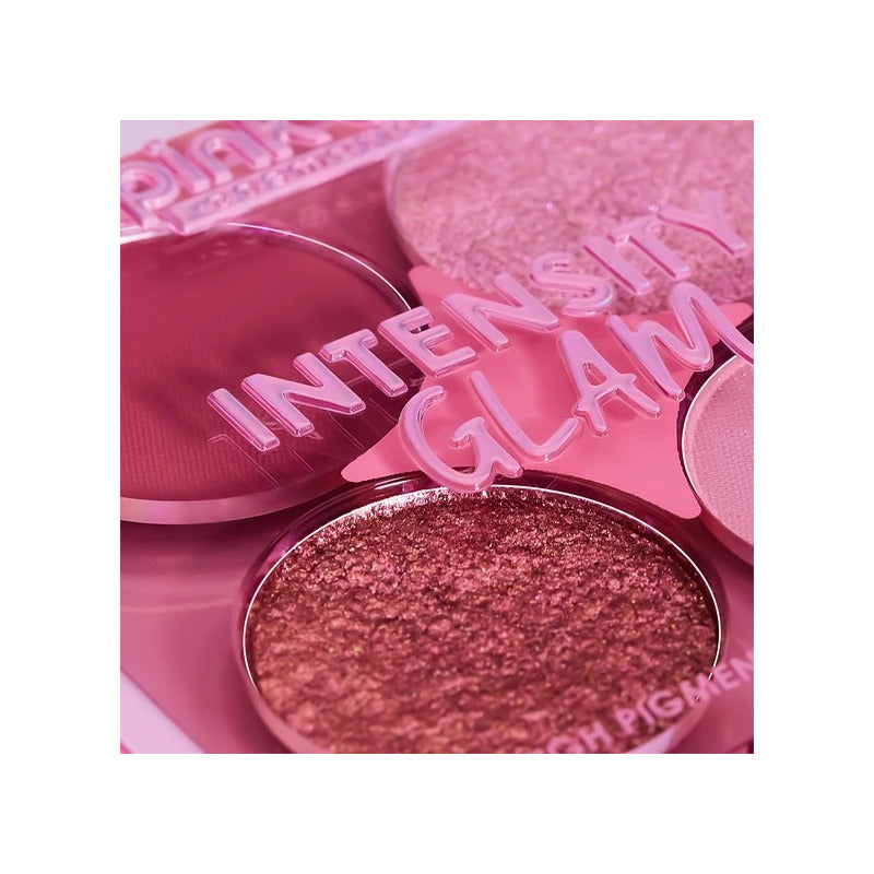 Cuarteto De Sombras Para Ojos Paleta Intensity Glam Pink Up Color 05 Serenity