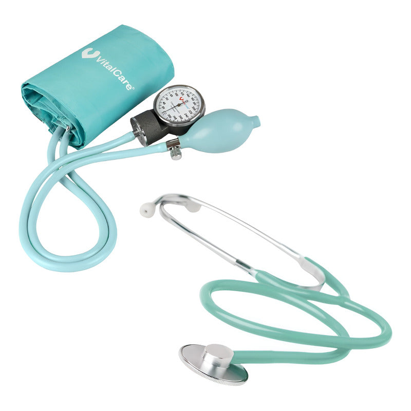 Baumanómetro Aneroide Vitalcare Con Estetoscopio Simple
