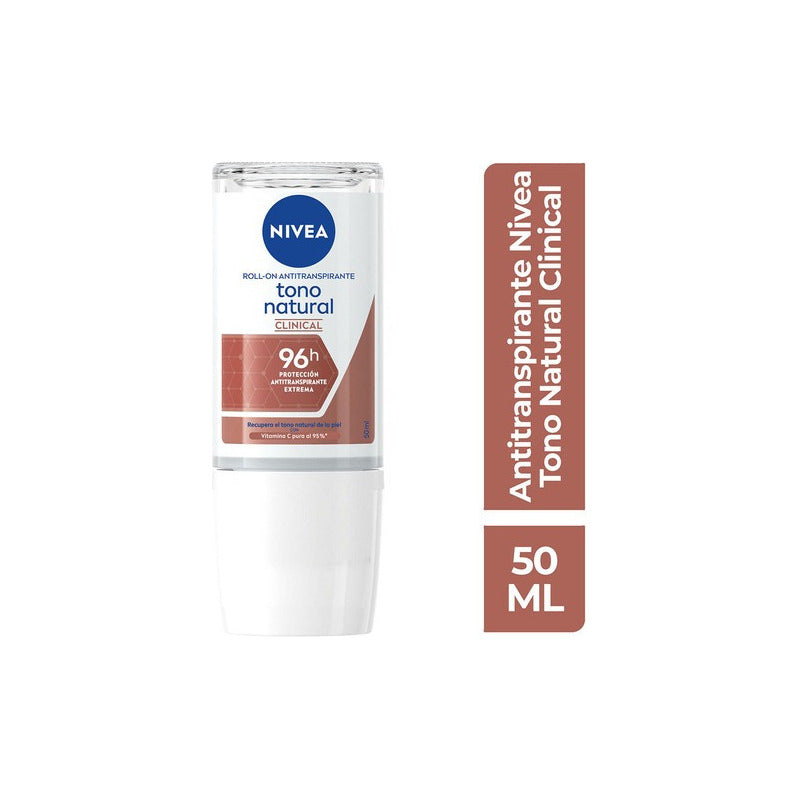 Nivea Clinical Roll On Antitranspirante 50 Ml