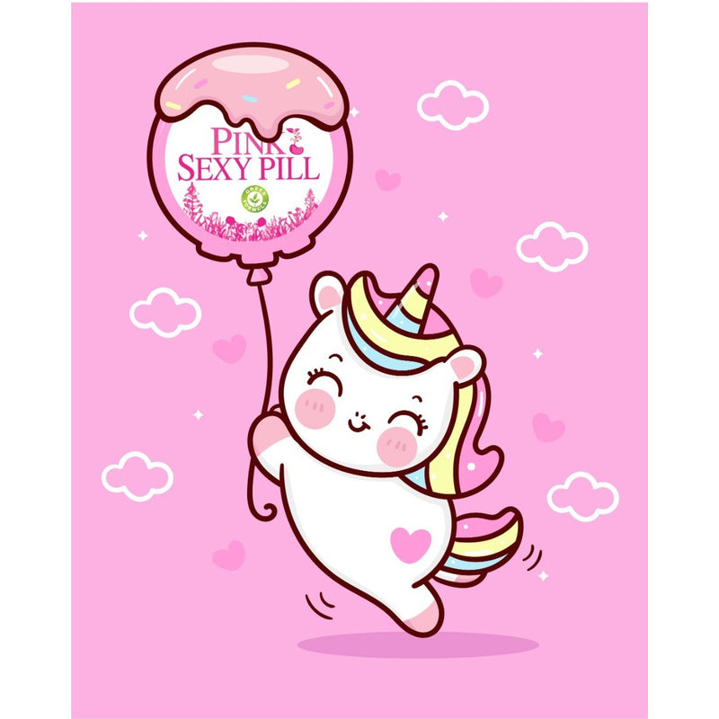 Pink Sexy Pill- 2 Tabletas 750mg - Fórmula Femenina- Blinlab Sabor Sin Sabor