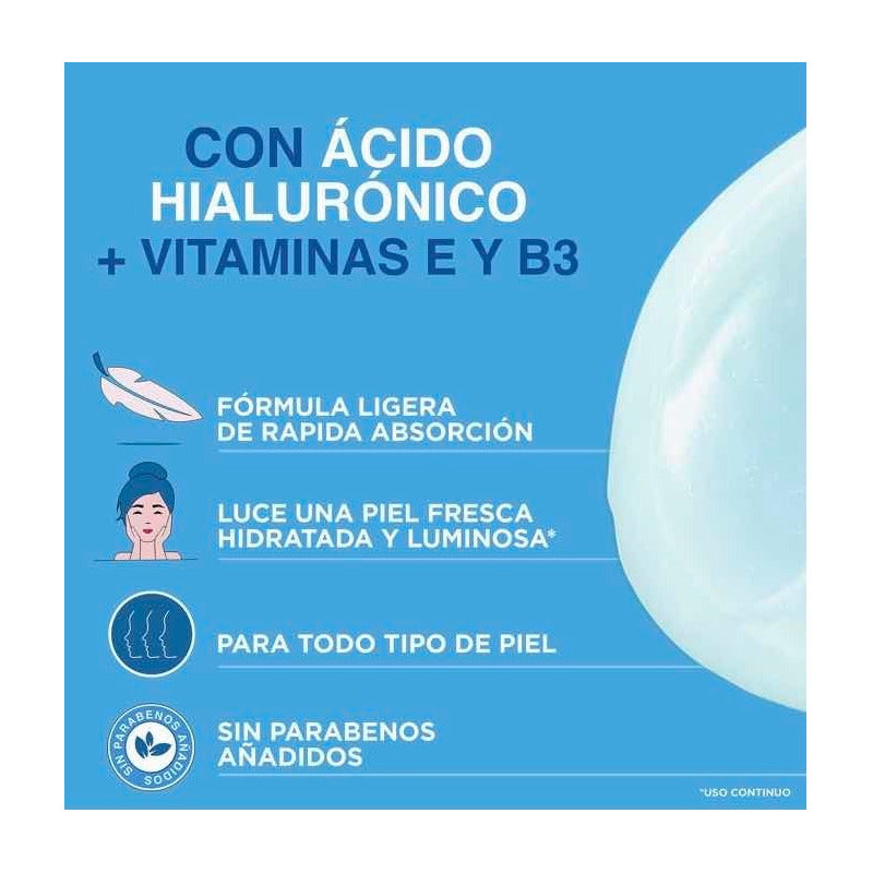 Ponds Hydra Active Ácido Hialurónico Gel Hidratante 110g Todo Tipo De Piel Día/noche