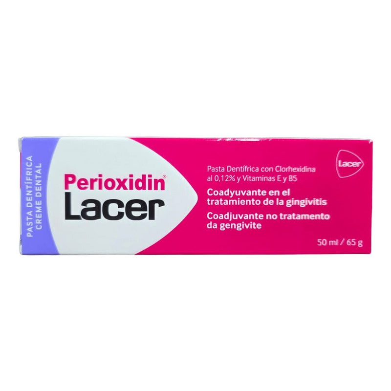 Pasta Dental Perioxidin Lacer Control Placa 50ml