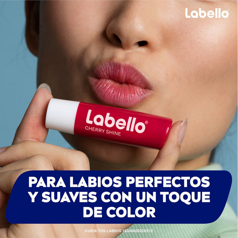 Labello Bálsamo Labial Cereza 4.8g Libre De Parabenos