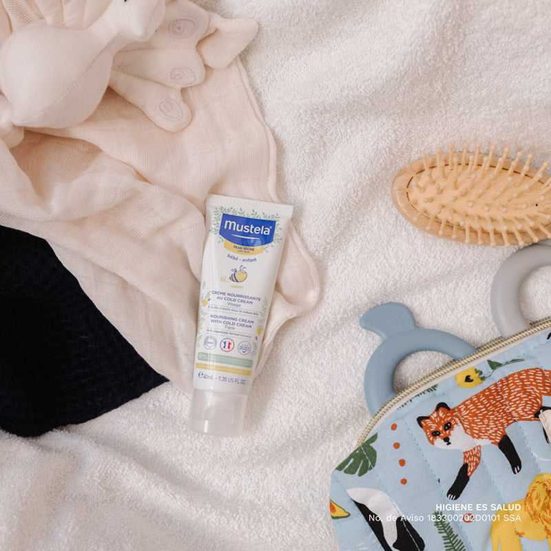Mustela Crema Nutritiva Facial Bebé Piel Seca 40ml