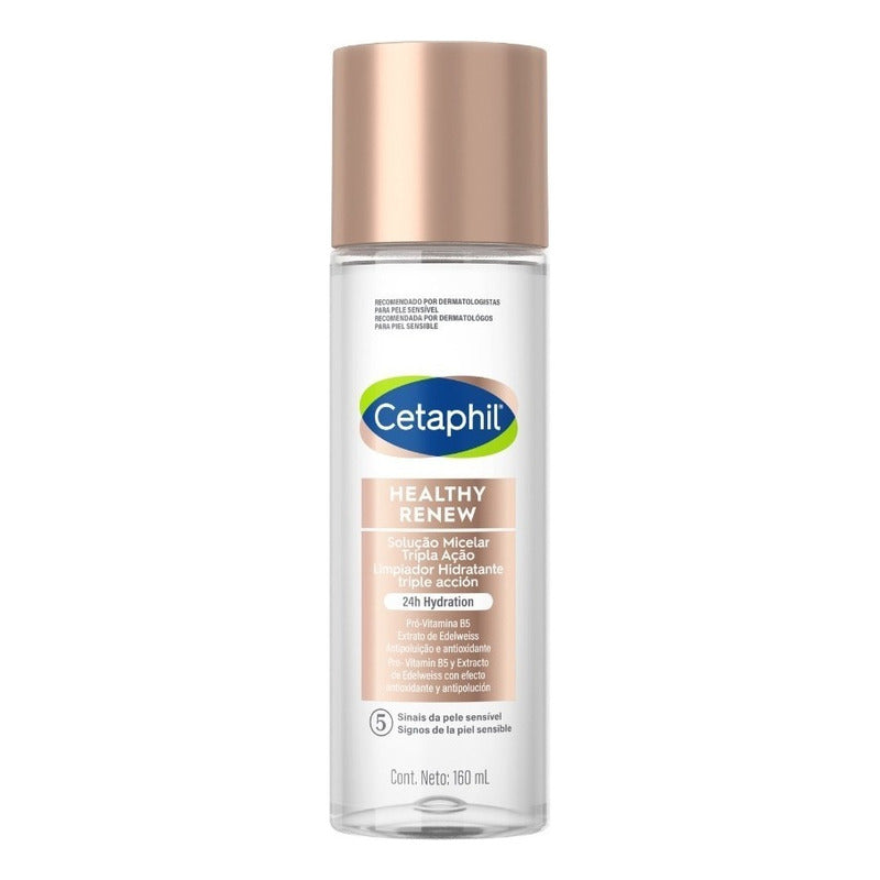 Cetaphil Healthy Renew Solución Micelar Triple Acción, 160 Ml