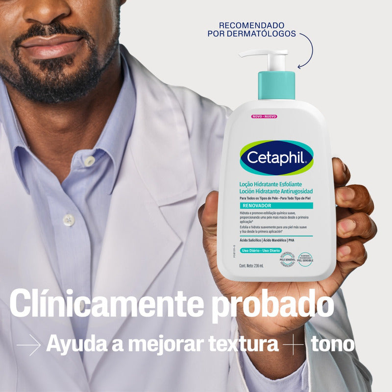 Cetaphil Loción Hidratante Antirrugosidad 236 Ml Todo Tipo De Piel Día/noche