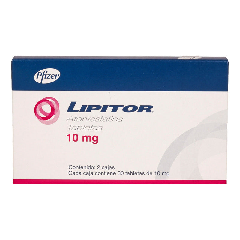 Lipitor Tableta 10 Mg, 30 Tabletas + 30 Tabletas