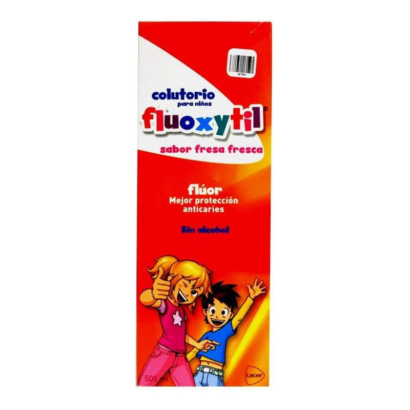 Colutorio Infantil Fluoxytil Sabor Fresa 500ml
