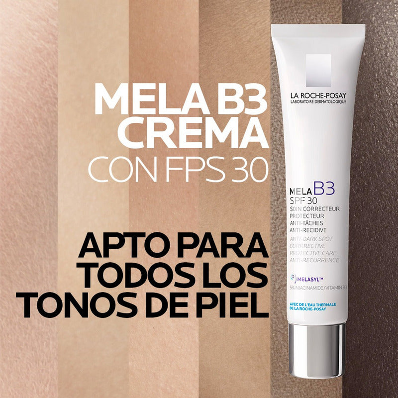 La Roche-posay Mela B3 Crema Spf 30 40ml Tratamiento Anti-manchas Corrector Protector