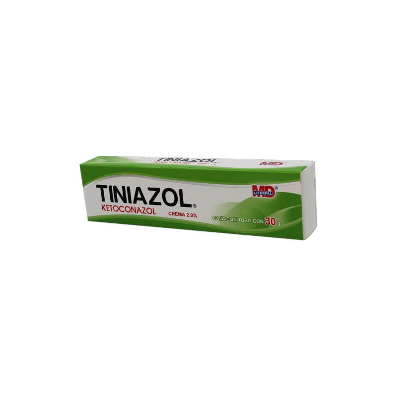 Tiniazol Crema 2% C/30gr / Ketoconazol 2% Elimina Pie Atleta