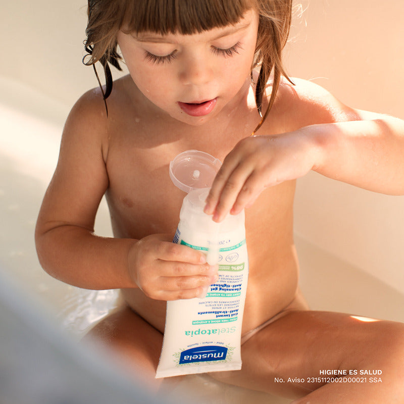 Mustela Stelotopia Gel Lavant Anti-tiraillements 200 Ml