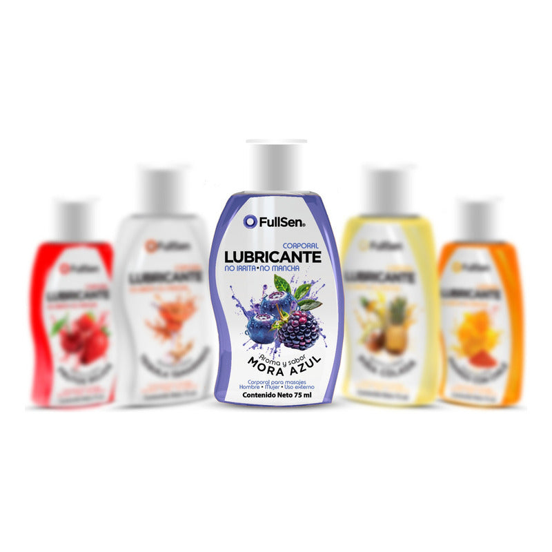 Lubricante Aroma Y Sabor Mora Azul 75ml - Mora Azul