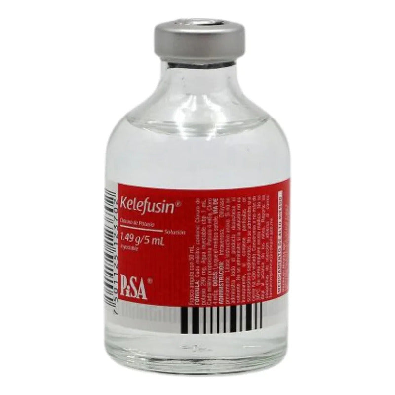 Kelefusin Pisa Cloru De Pot 1.49g /5ml Sol Inyectable