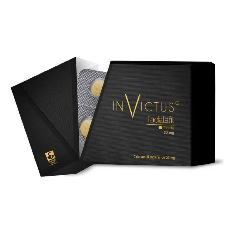 Invictus Tadalafil 20mg Con 8 Tabletas