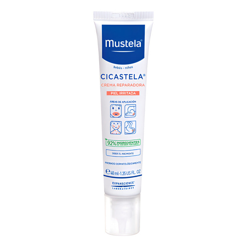 Mustela Cicastela Crema Reparadora Bebé Piel Irritada 40ml