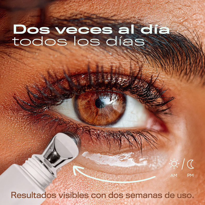 Optigel Contorno De Ojos Gel Anti Ojeras, Bolsas Y Arrugas Antioxidante, Hidratante, Reafirmante Y Antiinflamatorio Con Té Verde, Vitamina E Y Hamamelis Punta Metálica Efecto Frío 15 G