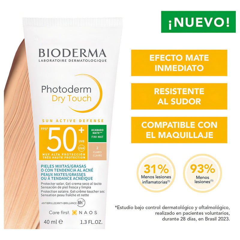 Bloqueador Solar Claro - Photoderm Dry Touch - Bioderma