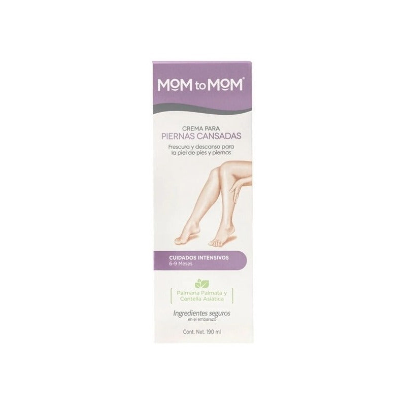 Mom To Mom Crema Para Piernas Cansadas 190ml