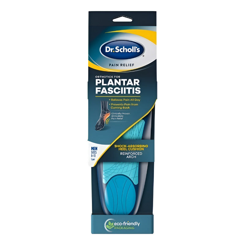 Dr Shcolls Plantillas Para Facitis Plantar Hombre - 8-13