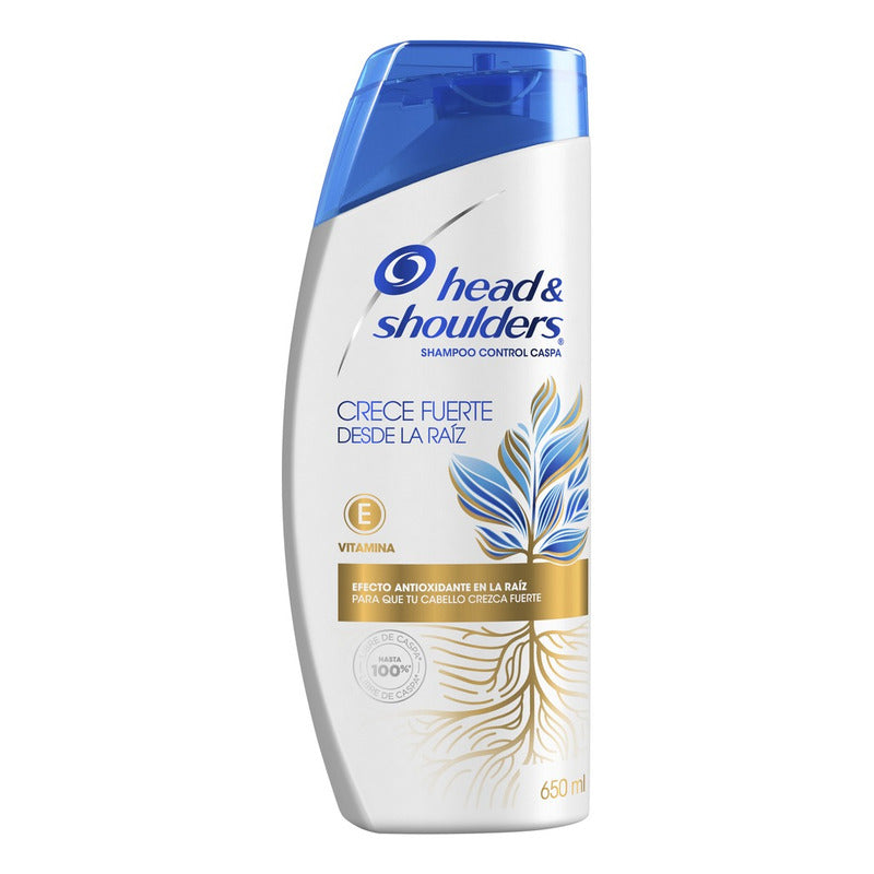 Shampoo Head & Shoulders Caspa Crece Fuerte Raíz 650ml
