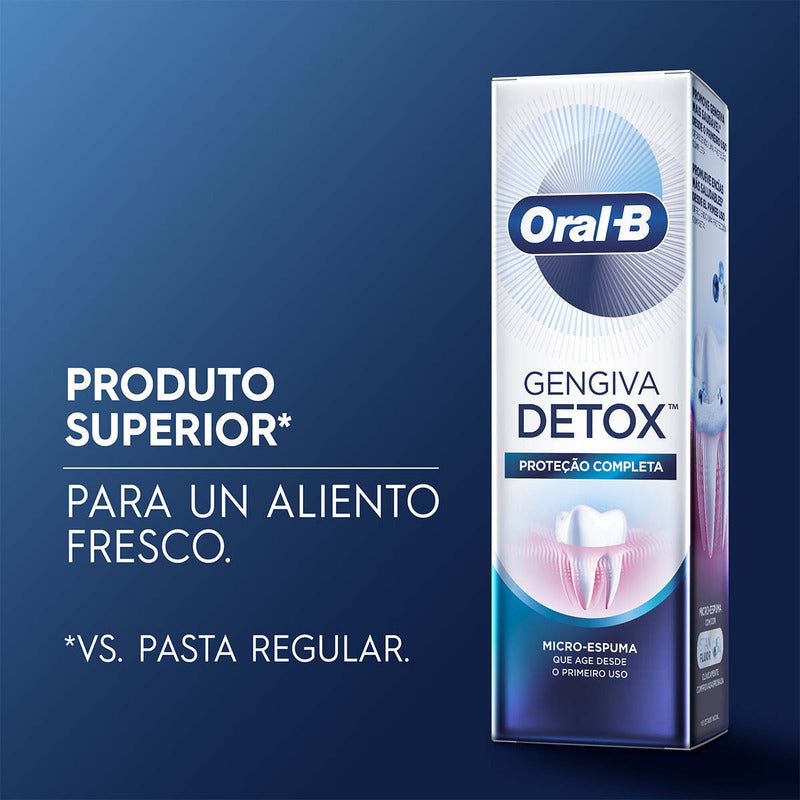 Oral-b Encias Detox Micro Espuma Pasta Dental 75ml