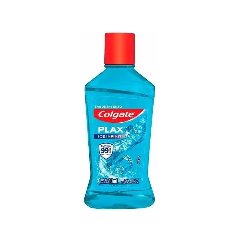Colgate Plax Enjuague Bucal Ice Infinity 60ml