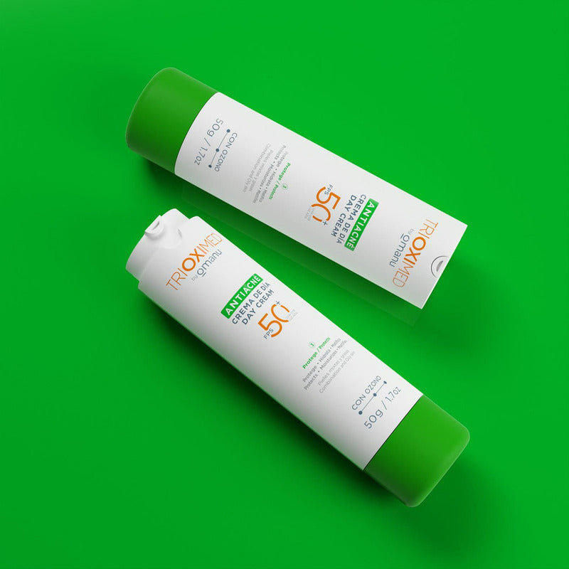 Antiacné Crema De Día 50 G - Trioximed By Omanu Día Grasa