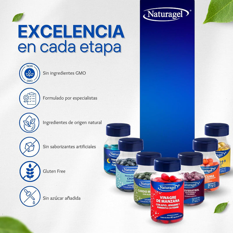 Naturagel Vitamina D3 Con K2 Y Omega 3 700mg 60 Caps Sabor Sin Sabor
