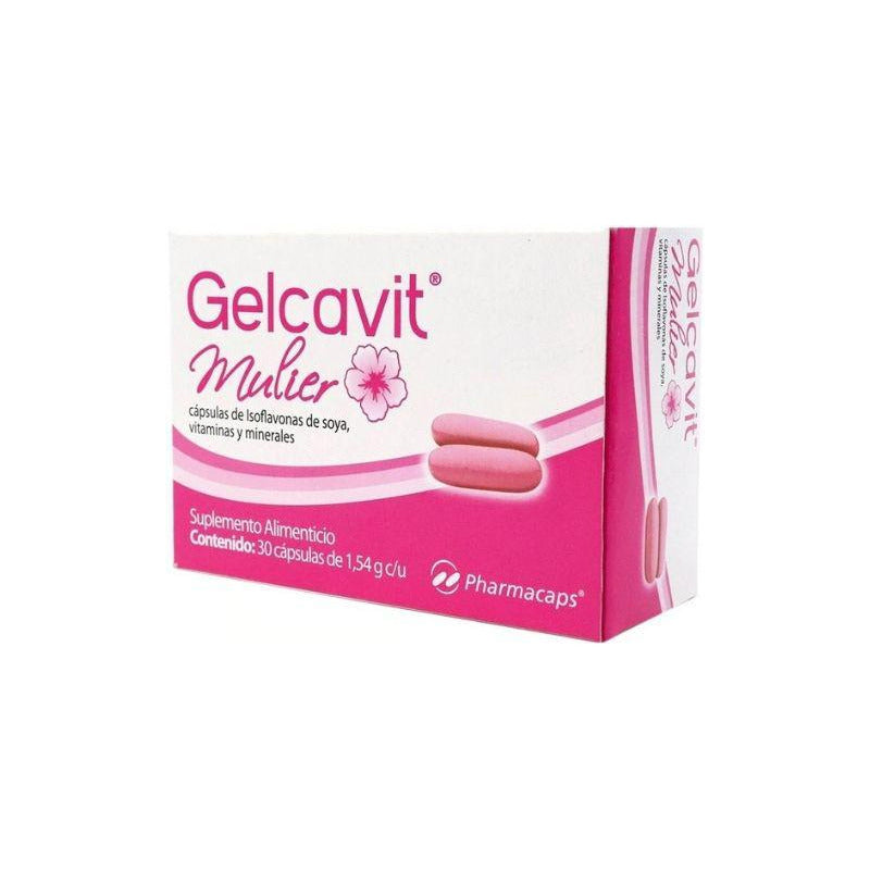 Isoflavonas De Soya Vitaminas Y Minerales C/30 Cap Sabor No