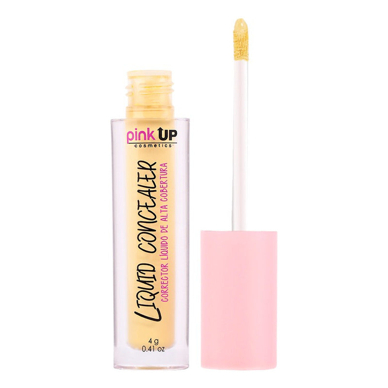 Pink Up, Corrector De Larga Duración, No Se Cuartea, Hidrata Tono Yellow