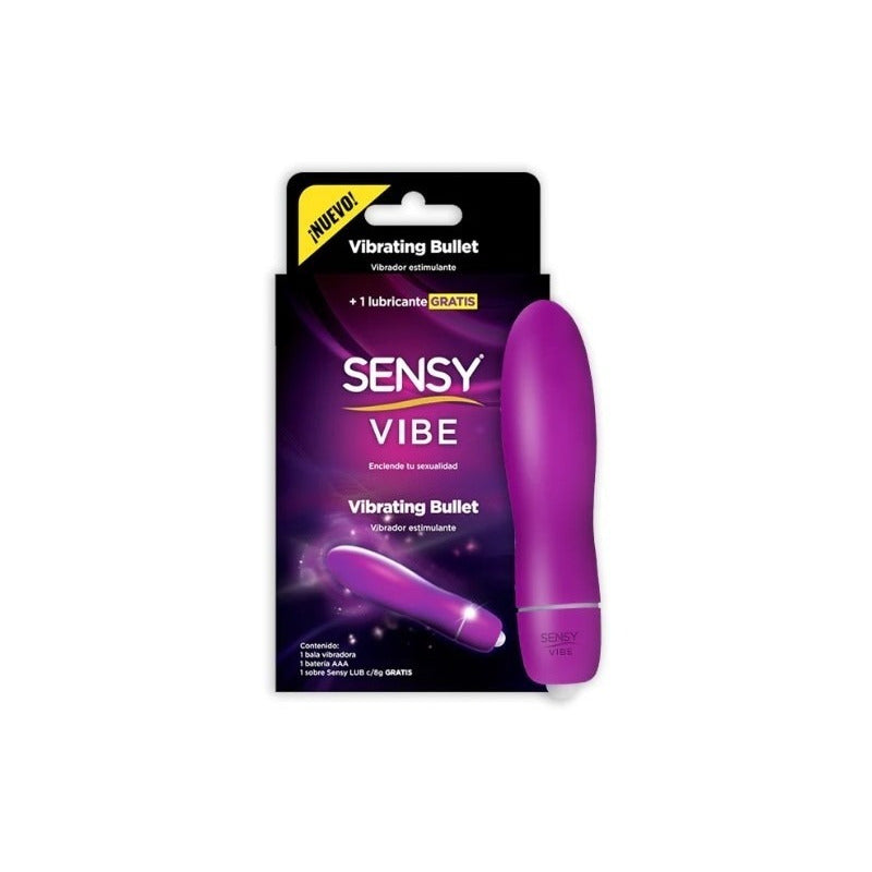 Sensy Vibe Estimulante Inalámbrico + Lubricante 8g