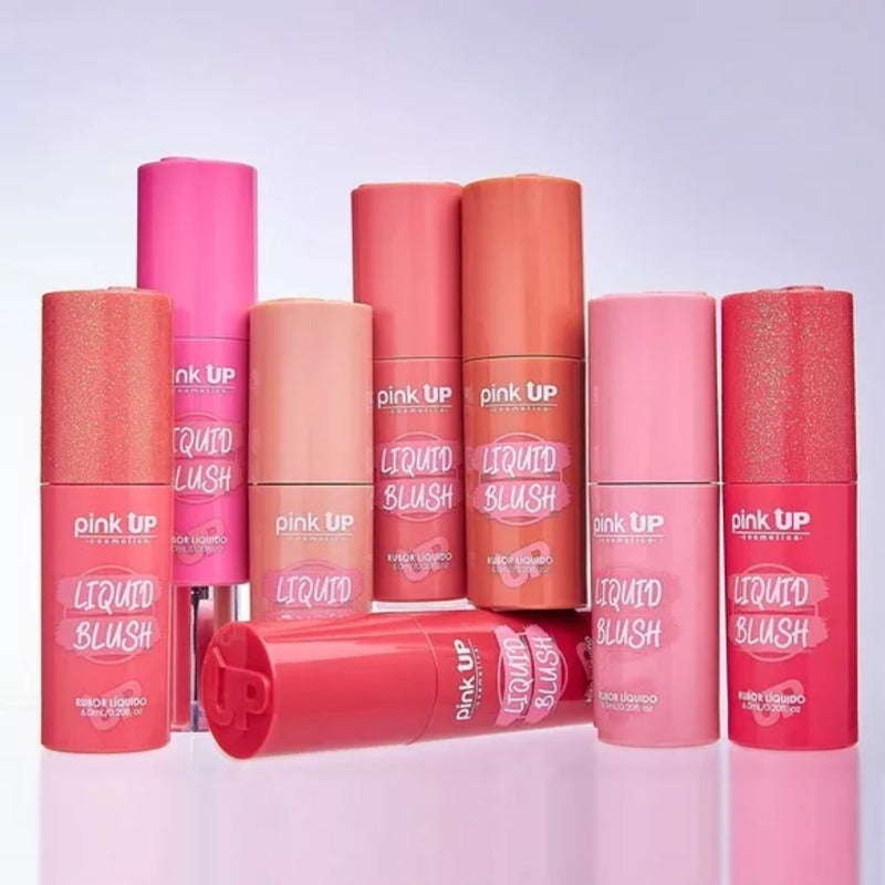 Rubor Líquido Pink Up Liquid Blush Larga Duración