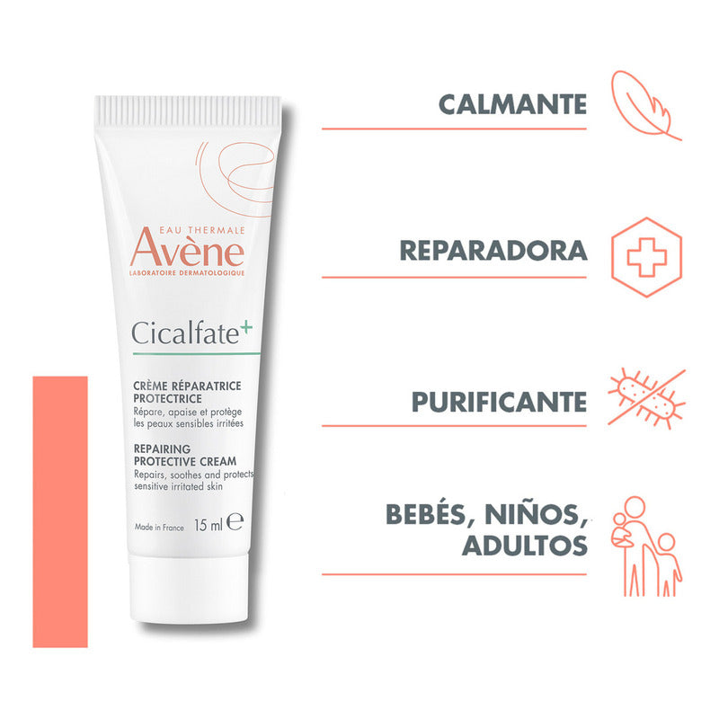 Cicalfate+ Crema Reparadora Avène Para Piel Irritada 15 Ml