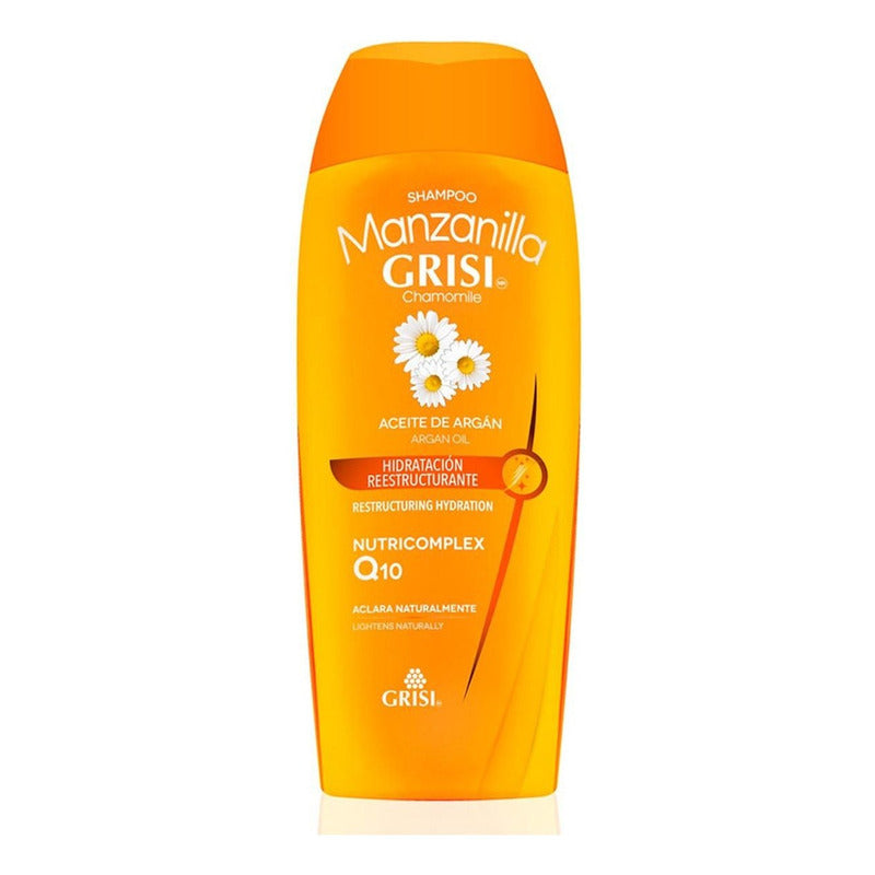 Grisi Manzanilla Hidratación Shampoo Ricino 400ml