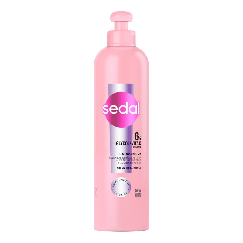 Crema Para Peinar Luminous Uv 300 Ml Sedal