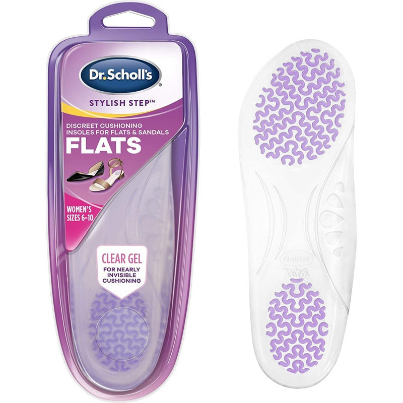 Dr. Scholl's Flats Zapato Bajo Plantillas Transparentes 22-26 Transparente