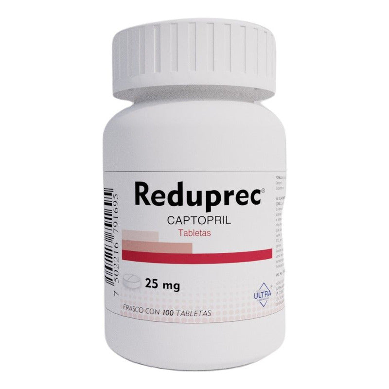 Reduprec Tabletas 25 Mg, 100 Tabletas