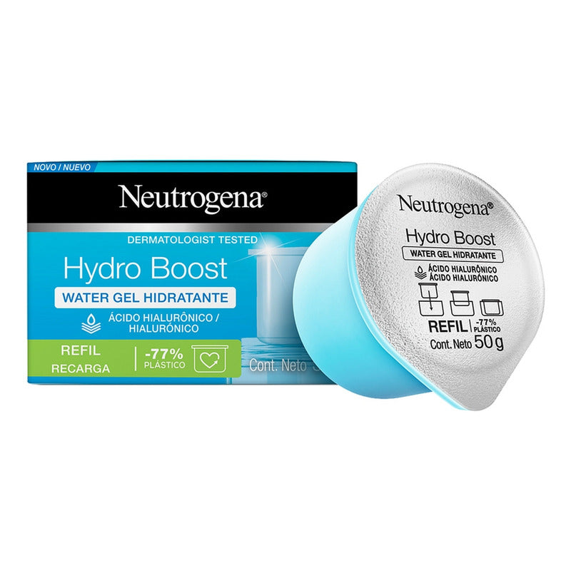 Neutrogena Hydro Boost Refill Crema Hidratante Facial Con Ácido Hialurónico, 50g